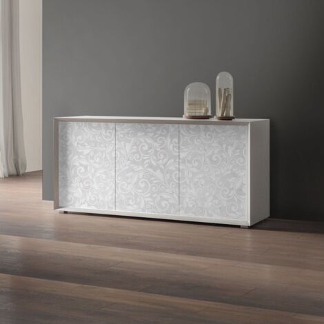Madia  3 ante linea Tilt personalizzata con ante finitura FLOWER