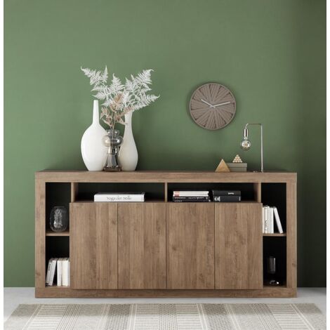 Madia 4 ante linea Verona finitura Rovere Mercure