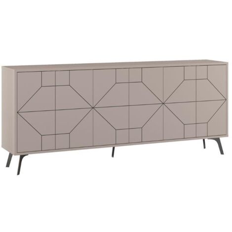 Madia 6 ante Dune 183 cm. colore tortora