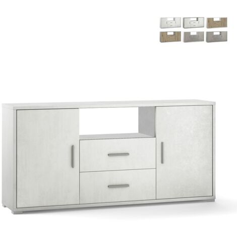 Madia porta TV soggiorno con due cassetti. Mobile
