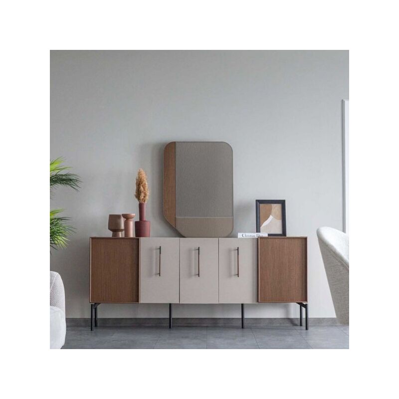 Madia 5 ante beige e kaplan Vega 195x45x83.5H