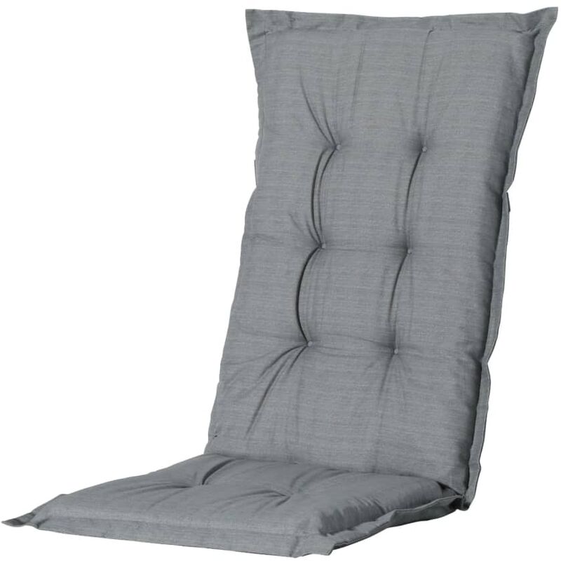 Coussin de chaise à haut dossier Basic 123x50 cm gris Madison Grey