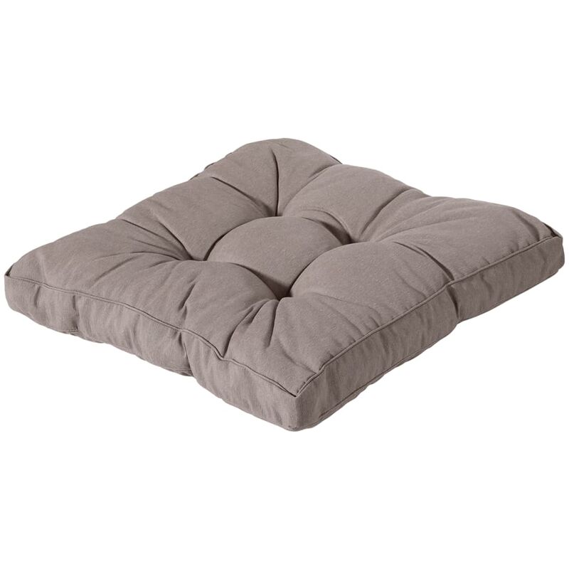 

Madison Cojín acolchado de asiento Panama 47x47 cm gris topo FLORB222 - Gris Topo