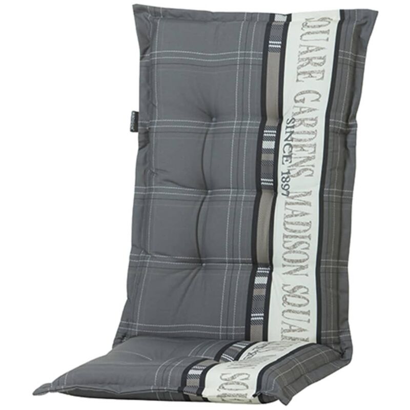 

Madison Cojín exterior de silla con respaldo alto Garden 123x50cm gris PHOSA056 - Gris