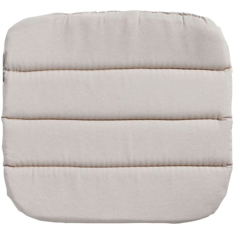 

Madison Cojín para silla de comedor Panama blanco lino 40x40 cm - Blanco
