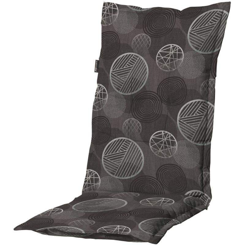 

Madison Cojín para silla con respaldo alto Circle gris 123x50cm - Gris