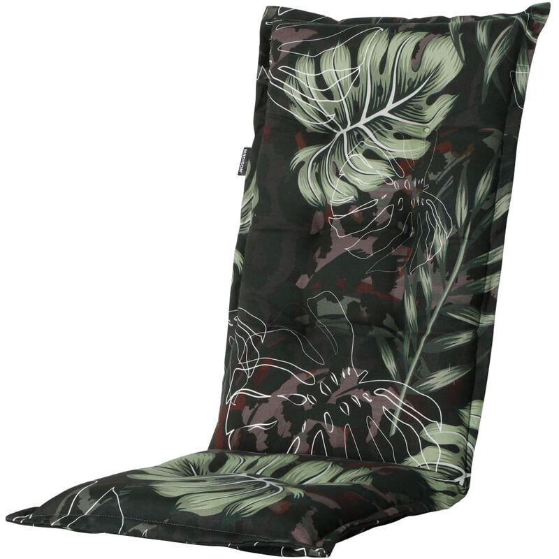 

Madison Cojín para silla con respaldo alto Elvira negro 123x50 cm - Negro