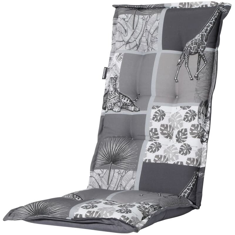 

Madison Cojín para silla con respaldo alto Sifra gris 123x50 cm - Gris