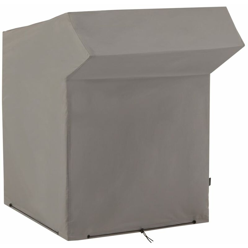 

Funda de cesta de playa gris 128x105x165 /140 cm - Gris - Madison