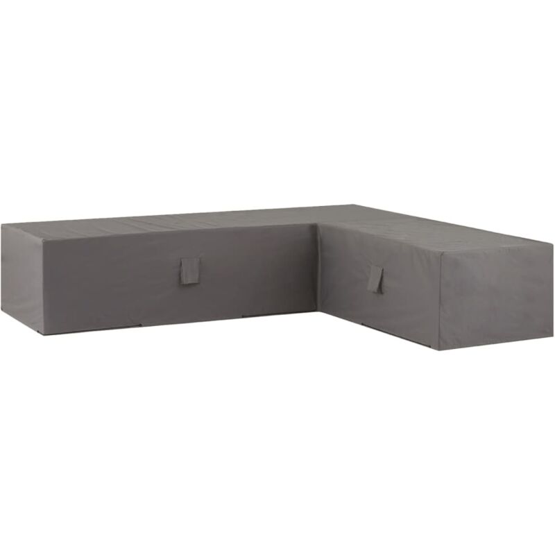 

Funda para juego de muebles de jardín gris 235x235x70 cm - Gris - Madison