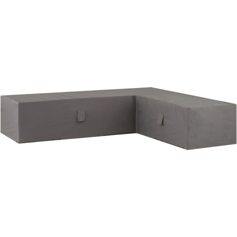 

Funda para juego de muebles de jardín gris 255x255x70 cm - Gris - Madison