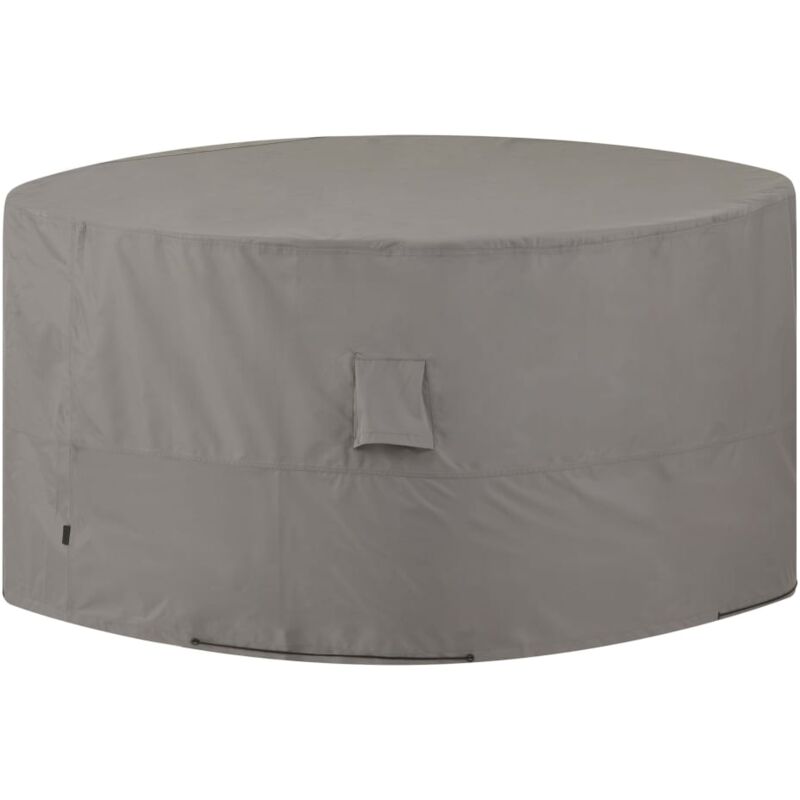 Madison Gartenmöbel-Abdeckung Rund 200 cm Grau