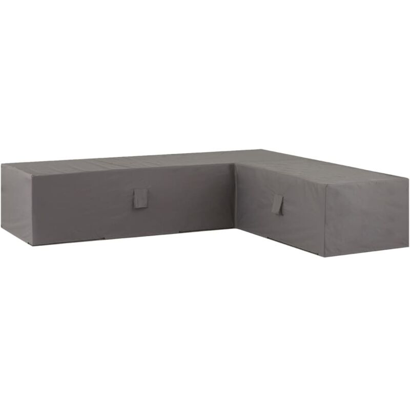 Housse de meubles d'extérieur 320 x 255 x 70 cm Gauche Gris Madison