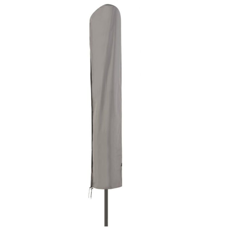 Housse pour parasol sur pied 165x25 cm Gris Madison