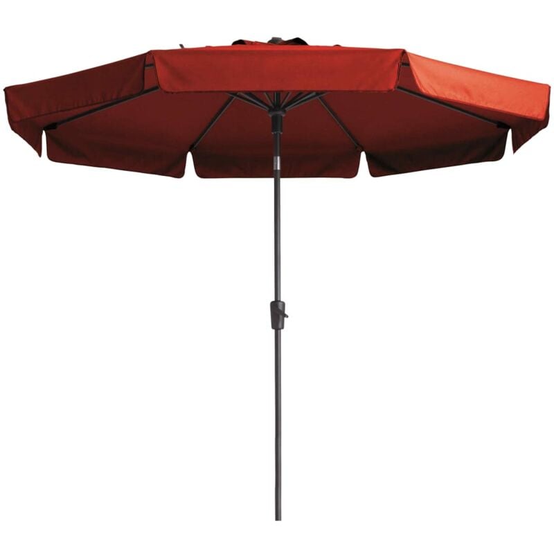 

Sombrilla Redonda 300 cm Rojo Ladrillo - Rojo - Madison