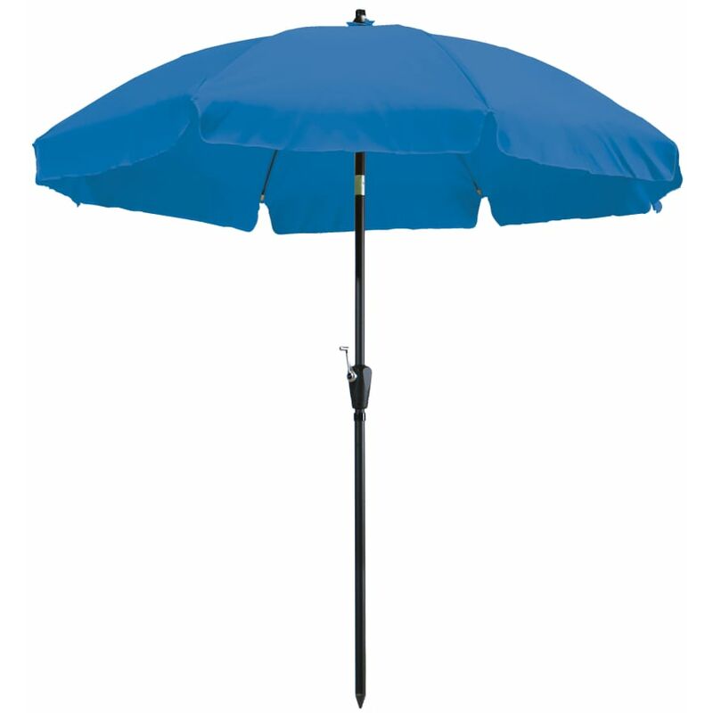 

Madison Sombrilla Lanzarote redonda azul aguamarina 250 cm - Azul