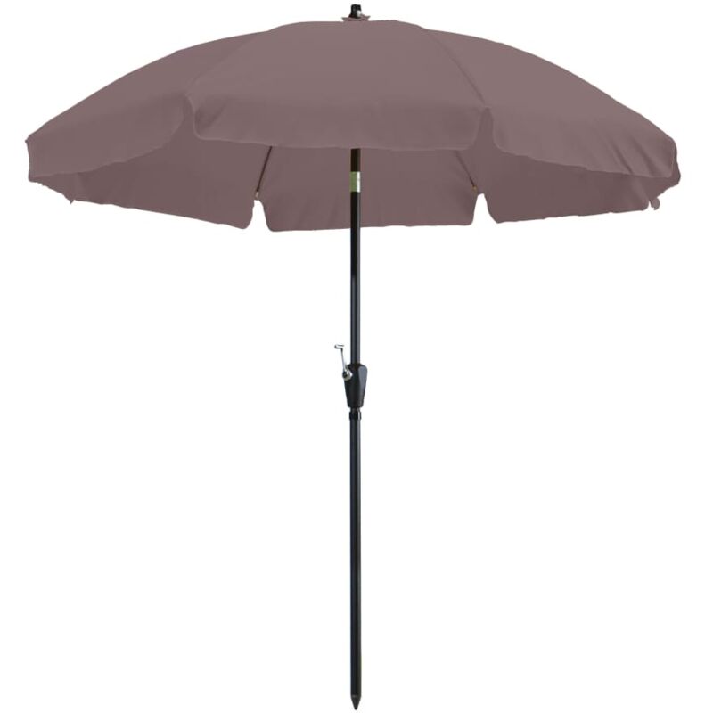 

Madison Sombrilla Lanzarote redonda gris taupe 250 cm - Gris Topo