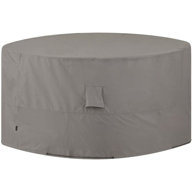 Copertura Tavolo Esterno Rotondo Anti Vento E Protezione UV per Esterni da Esterni Resistente Ai Lavori Pesanti FOGUO Copertura per Mobili Esterni/ 77X58cm Impermeabile