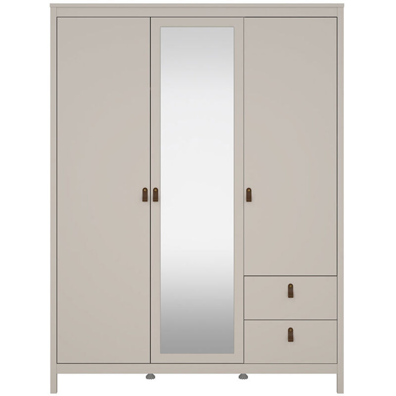 Ebuy24 Madrid Kleiderschrank 3 Türen 150x200cm Cashmere.