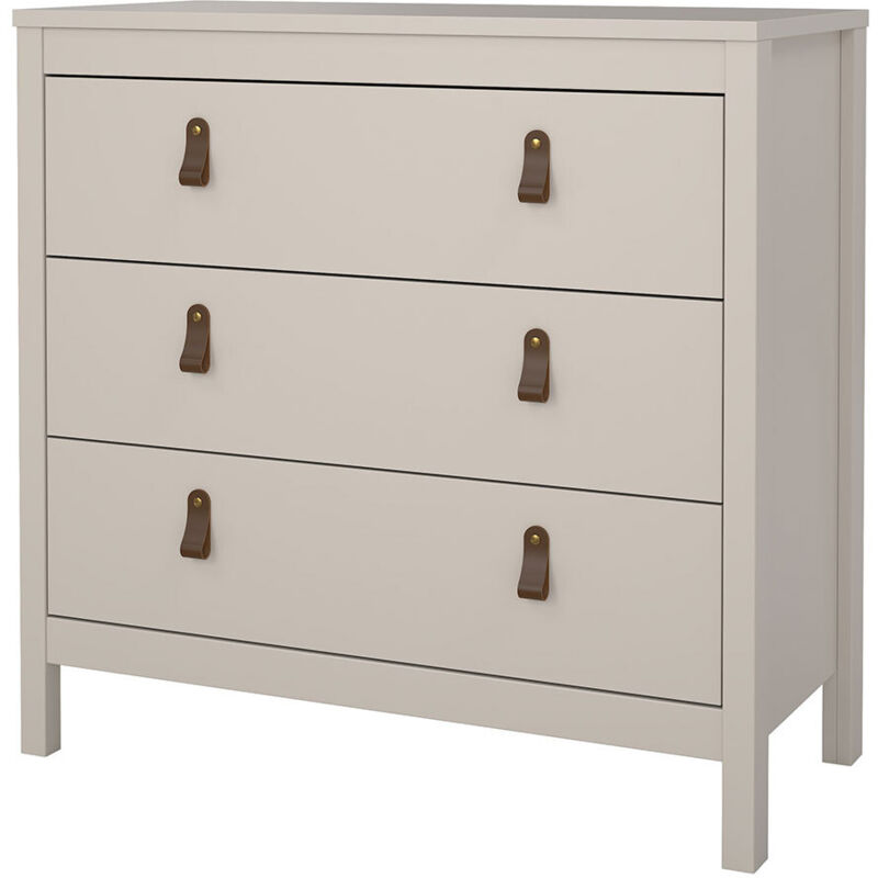 Ebuy24 Madrid Kommode 3 Schubladen Cashmere.