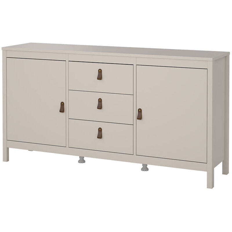 Ebuy24 Madrid Sideboard 2 Türen 3 Schubladen Cashmere.