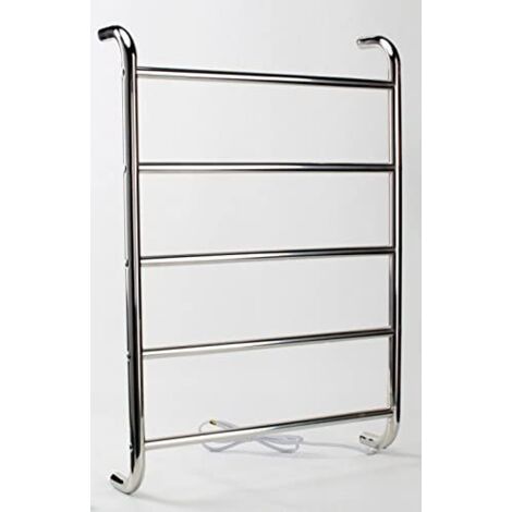 Madrid Stainless Steel Electric Towel rail 550mm wide x 770mm high