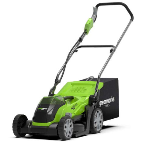 Mäher GREENWORKS 40V - Schnitt von 35cm - Ohne Batterie oder Ladegerät - G40LM35