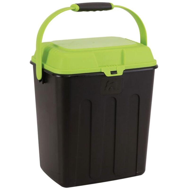 

Contenedor para pienso negro y verde - Negro - Maelson