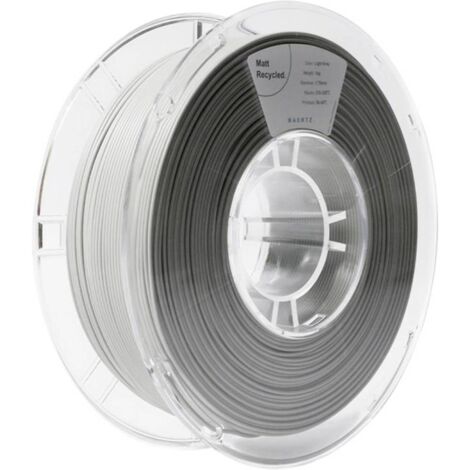 Maertz PMMA-1014-001 PMMA-1014-001 Filamento per stampante 3D PLA Opaco PLA riciclato, Opaco 1.75 mm 1000 g Grigio chia