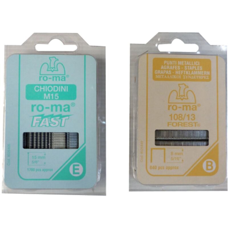 Maestri - cf da 720 pz di punti metallici per