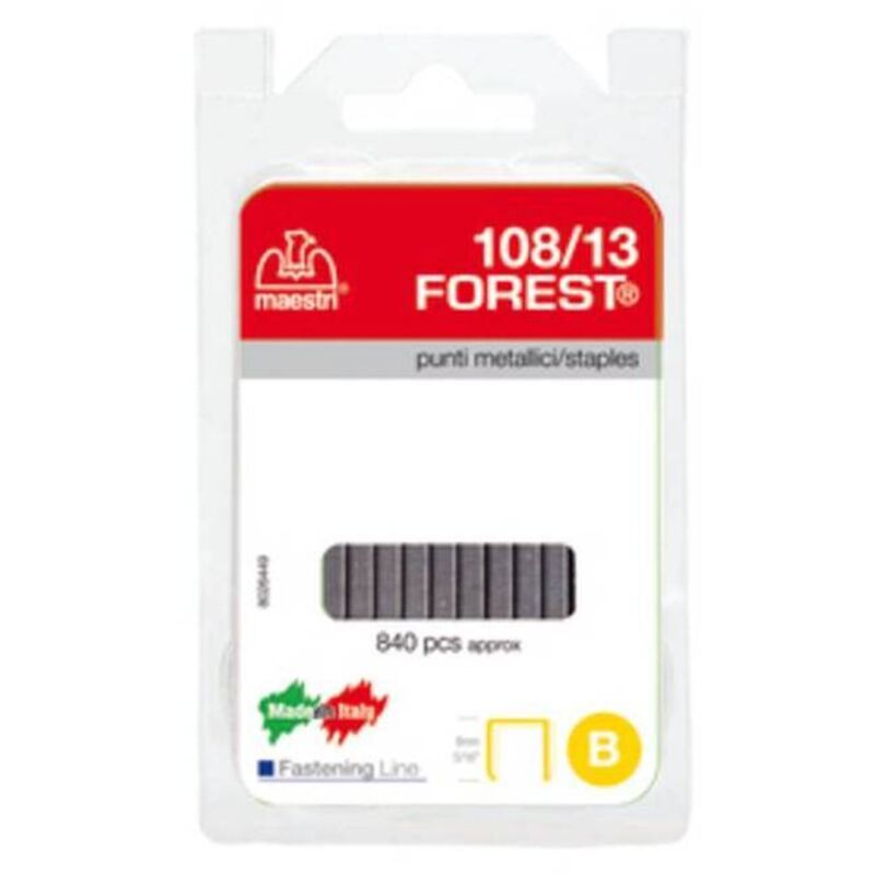 Maestri Blister Punti Spillatrice 108/13 840 Pz