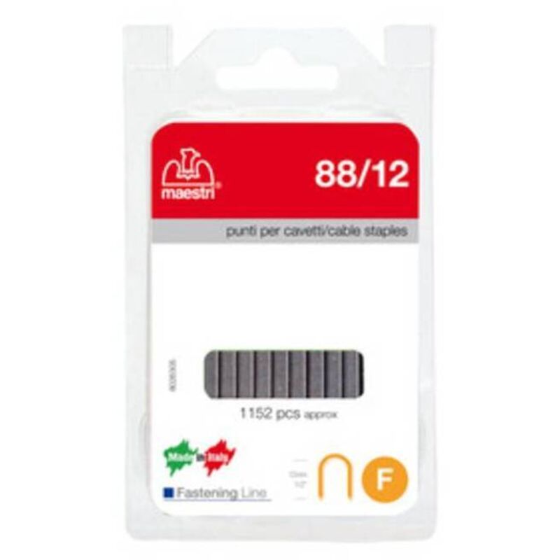 Maestri Blister Punti Spillatrice 88/12 1152 Pz