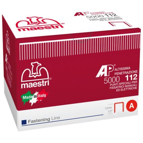 MAESTRI PUNTI ART. 112AP (PZ.5000)
