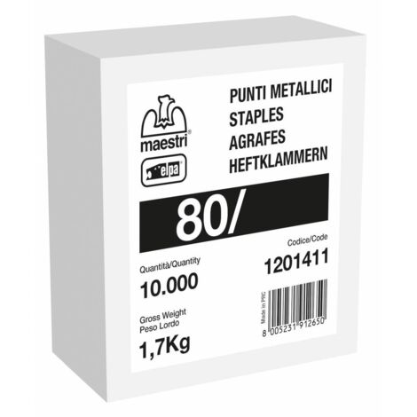 MAESTRI PUNTI SPILLATRICE  80/14 10000 PZ GALVA