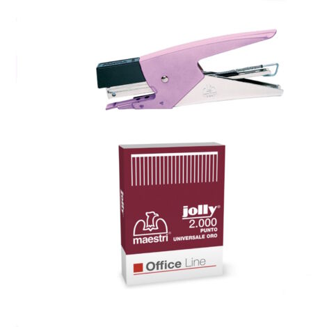 Maestri Punti Spille Punte Per Spillatrice Ufficio Casa Jolly Oro (Pz.2000)