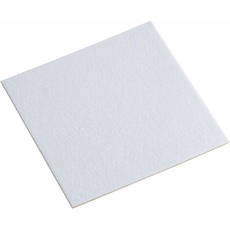 12 feltrini quadrati grandi - 40x40mm - color noce - autoadesivi:  : altro - bazar