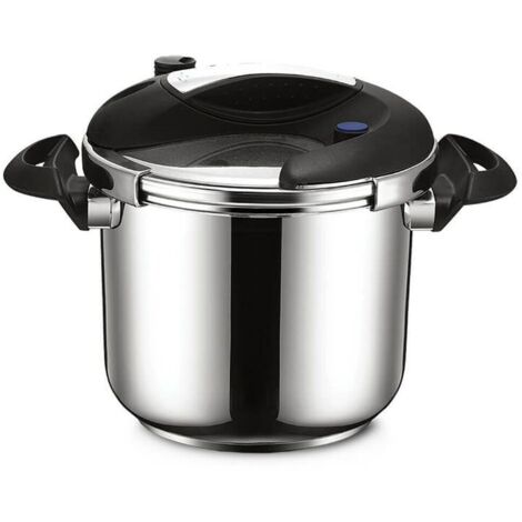 Maestro MR-2901 Pentola a pressione 6 litri Argento e Nero