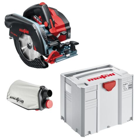 Mafell Akku Handkreissäge K 55 18M bl PURE im T-MAX inkl Sägeblatt-HM CAS 91D602