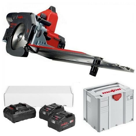 Mafell Akku Kappschienen Säge Kappsäge KSS 40 18M bl PURE 91B302 + Power-Set 2