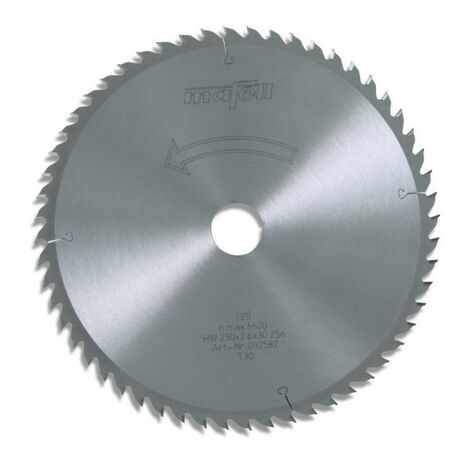 Mafell Sägeblatt HM 230 x 2,6 x 30 mm Z56 Handkreissäge KSP 85 092582