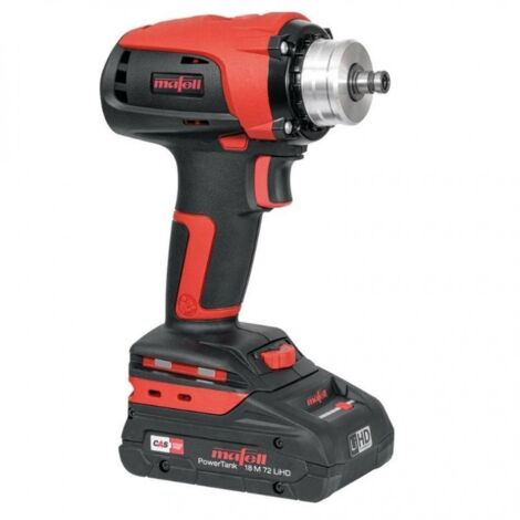 Mafell - Taladro - atornillador 18V LiHD con 2 batteries 99Wh - Motor Brushless - Fonction percussion para perforación béton - Coffret T - MAX - 91C801