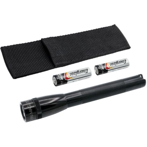 Mag Lite Mini 2 AA linterna negra portátil
