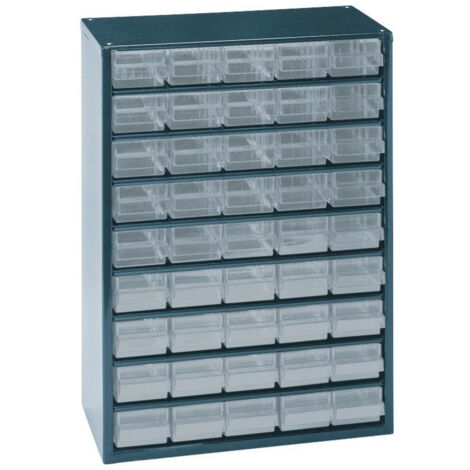 Magasin 'Š¢ tiroirs avec 45 tiroirs type 150-00 bleu