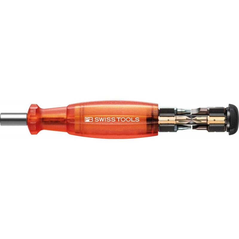 FP - Chargeur porte embout rouge 8-unités Fente ph tx pb Swiss Tools