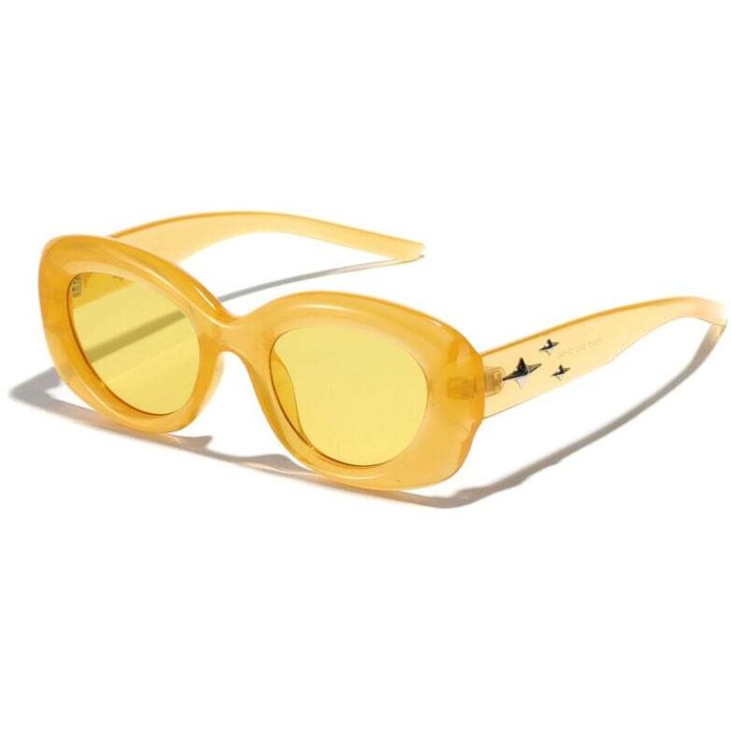 Image of Maßgefertigte Sonnenbrillen mit breitem Rahmen für Damen, modische ovale Sonnenbrillen