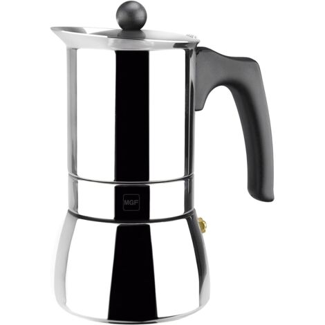 MAGEFESA CAFETERA ACERO INOX GENOVA 4TZ
