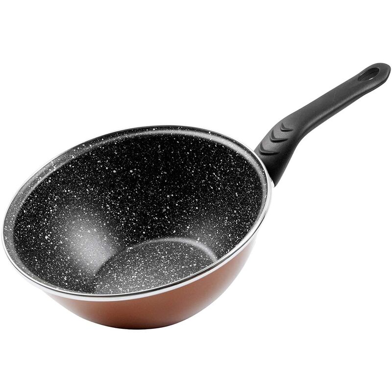 

COPPER wok 20, acero esmaltado vitrificado, en cobre, inducción y lavavajillas - Magefesa
