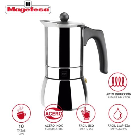 Magefesa GENOVA 10 TAZAS - Cafetera Italiana 10 Tazas