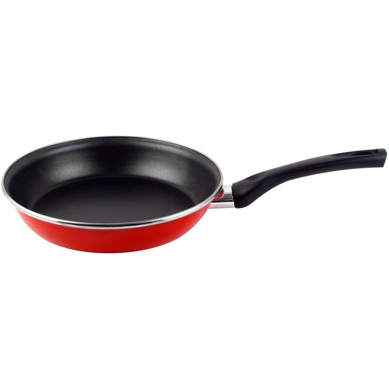 

GRANA sartén 28, acero esmaltado vitrificado, en rojo, inducción y lavavajillas - Magefesa