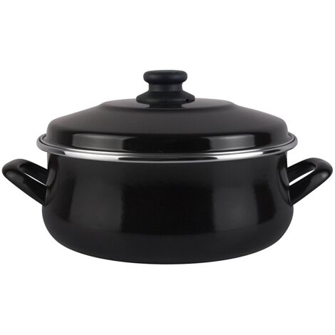 MAGEFESA magefesa black cacerola 20 + tapa cristal induc 01114705